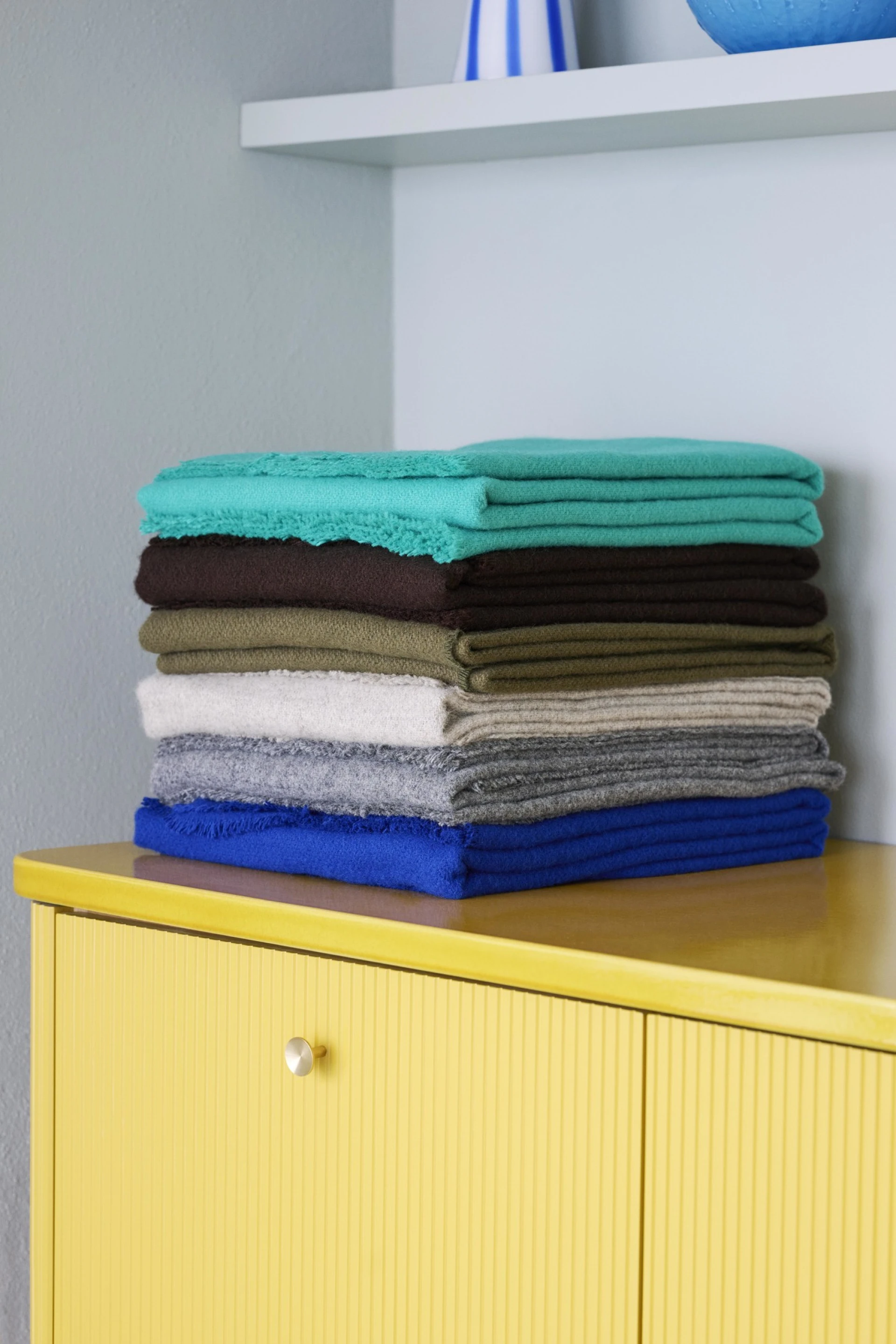 Mono Blanket Aqua green