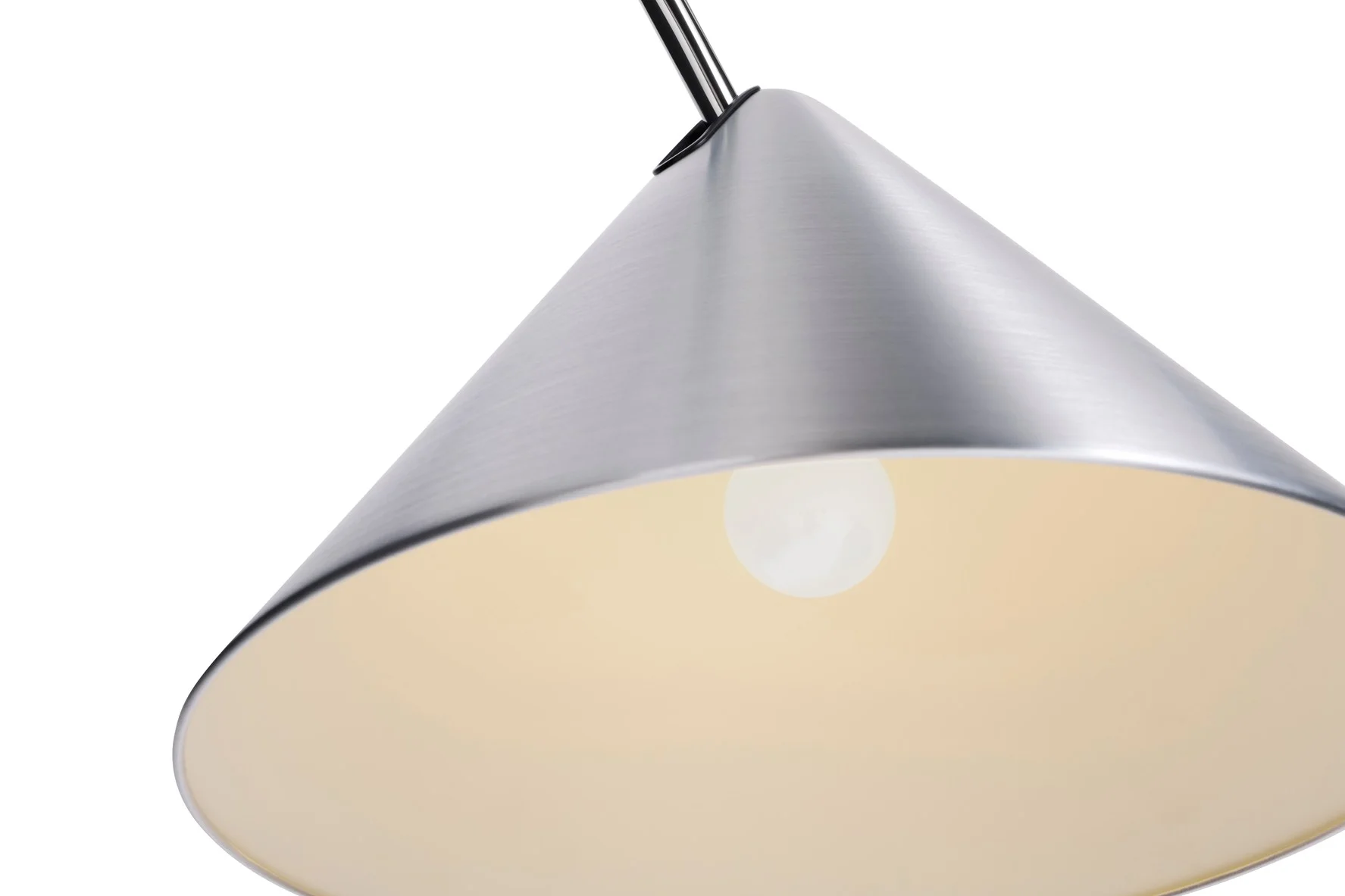 Compass Floor Lamp Brushed aluminium