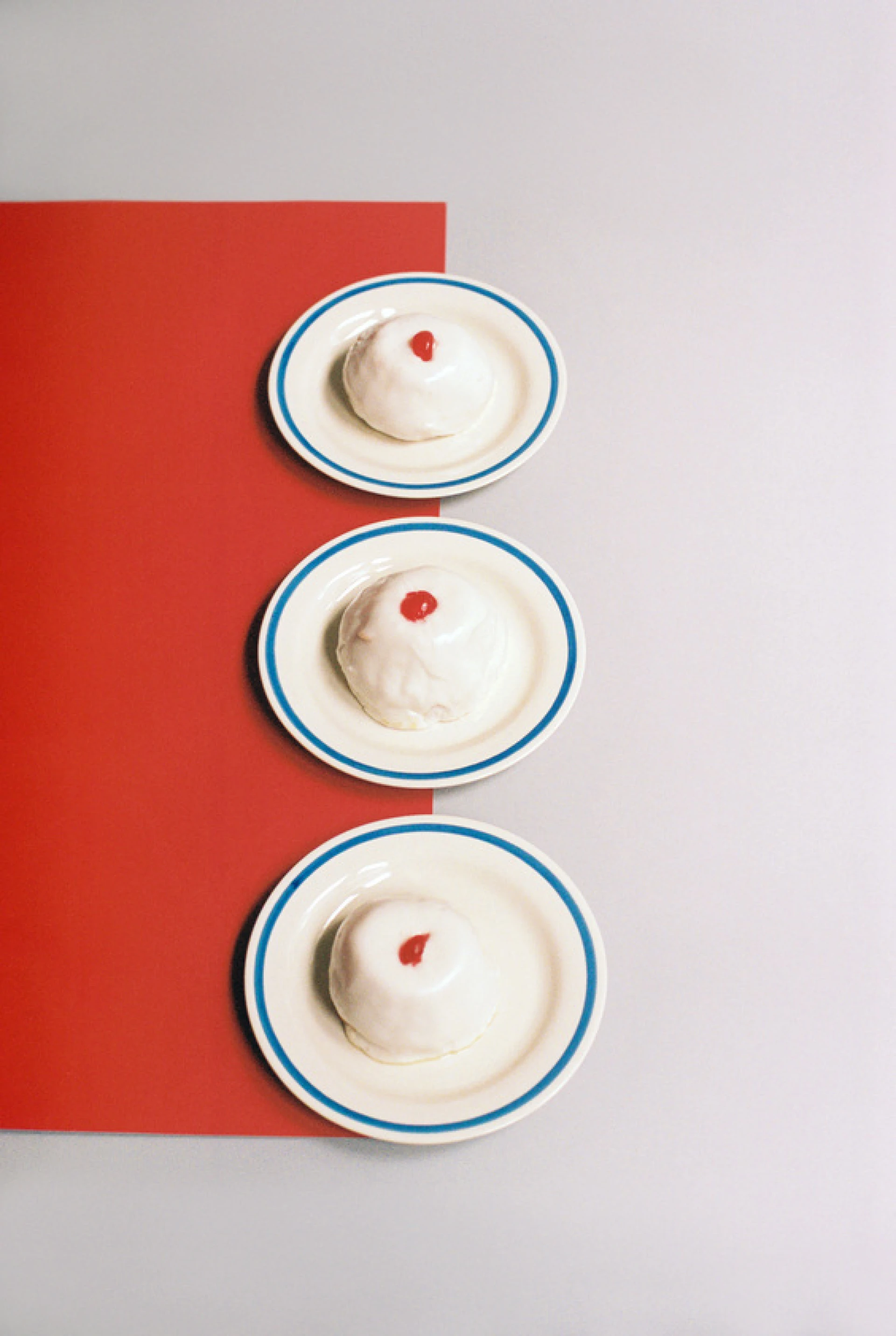 Sobremesa Plate 18,5 Set of 2 Blue