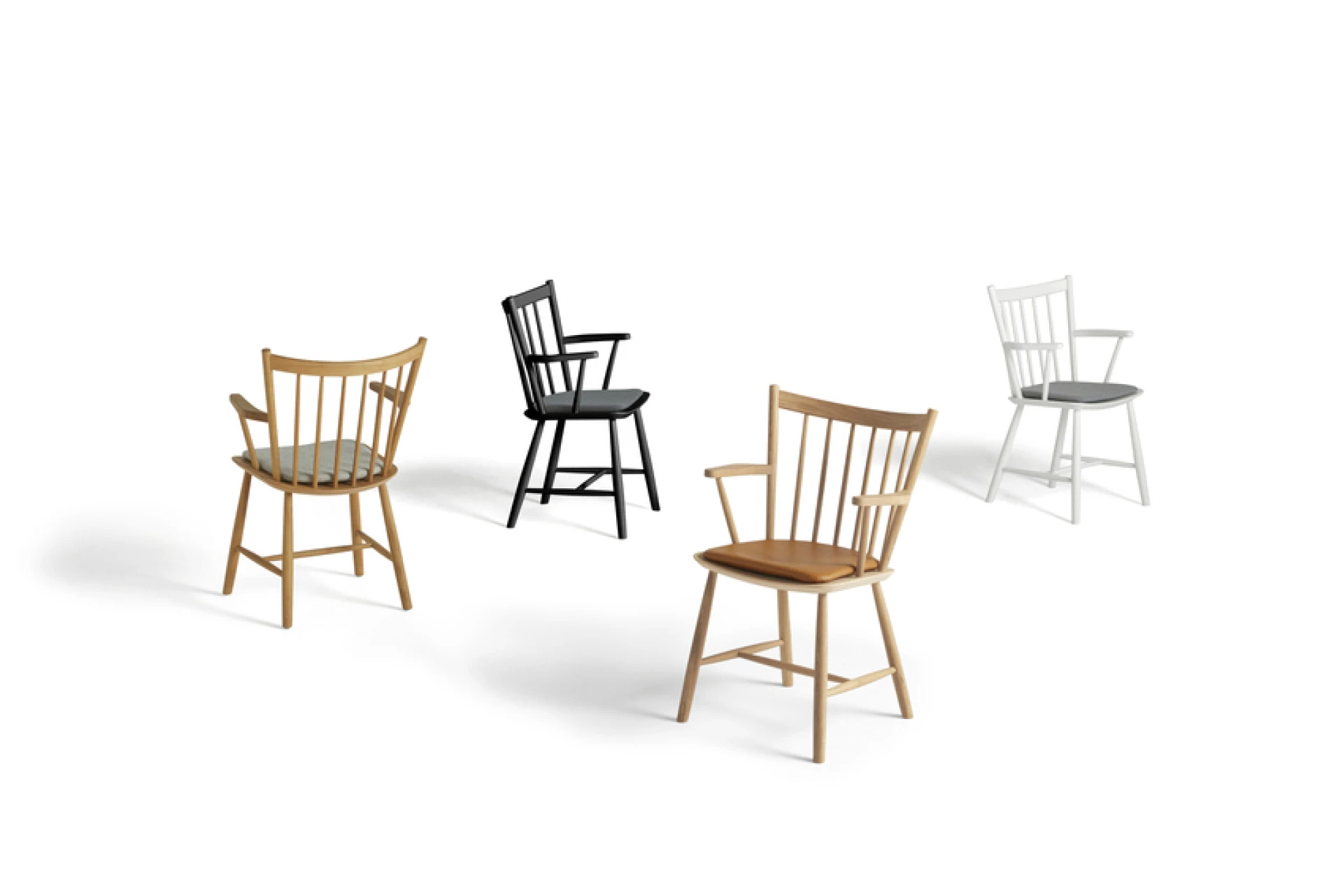 J42 Chair Dark oiled oak