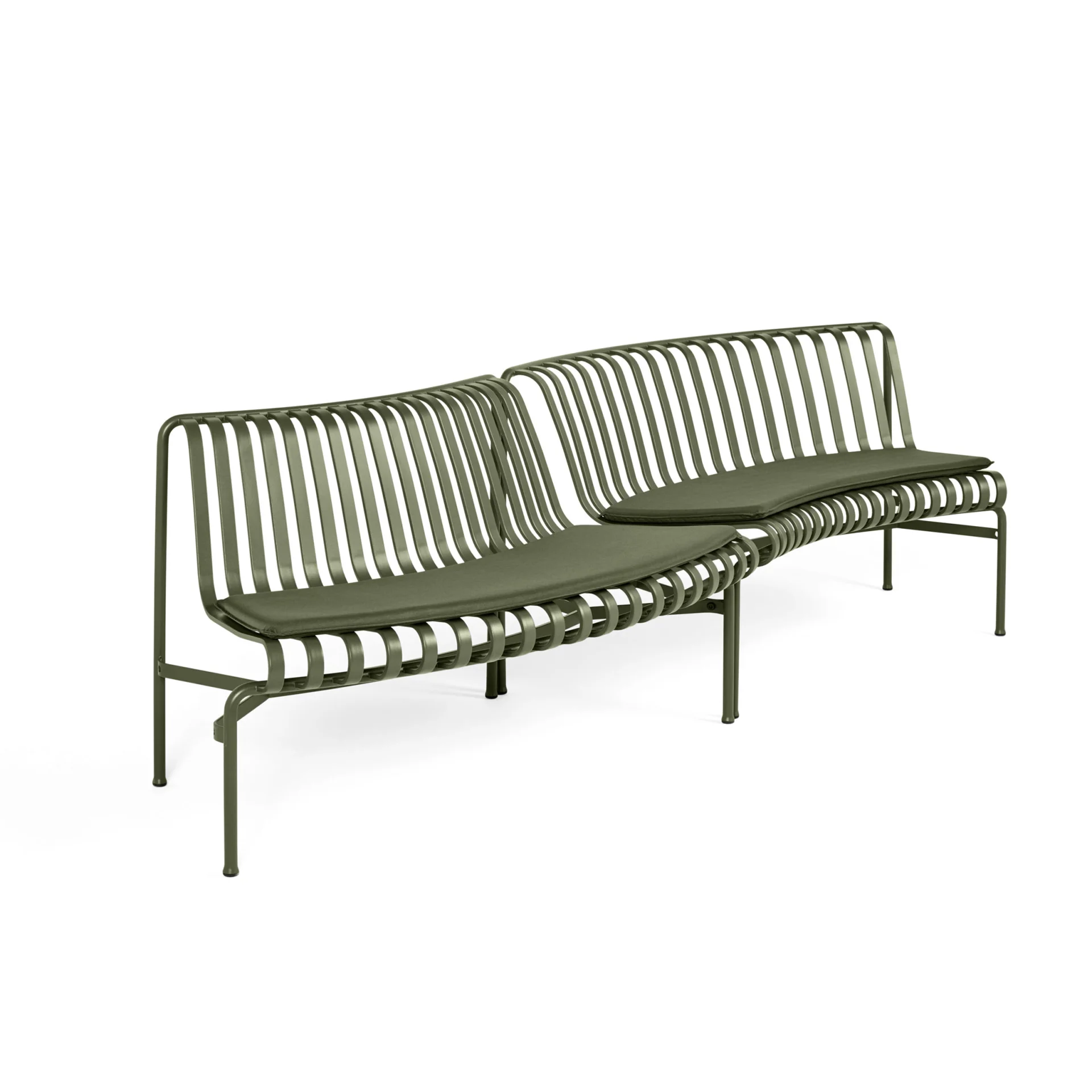 Palissade Park Dining Bench Cushion In Out Set of 2
